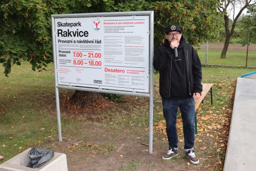 Otevření nového skateparku v ulici Nové